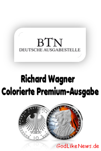 10-Euro-Münze Richard Wagner als colorierte Sonderausgabe im BTN Shop kaufen