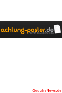 Achtung-Poster - Online Poster drucken