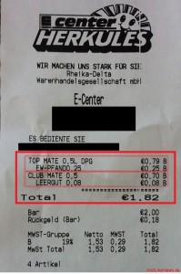 Der Hackerbrausen-Vergleich Top Mate vs. Club-Mate - Erfahrungstest 2 Der Hackerbrausen Vergleich Top Mate vs. Club Mate Erfahrungstest 2 199x300 Der Hackerbrausen Vergleich: Top Mate vs. Club Mate Erfahrungstest
