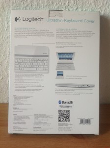 Logitech Ultrathin iPad Tastatur - Verpackung Back