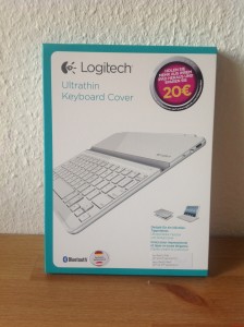 Logitech Ultrathin iPad Tastatur - Verpackung Front