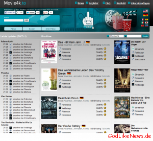 Movie4k - Streaming Portal Screenshot