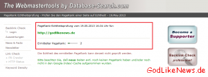 PageRank Check - Pagerank online ermitteln
