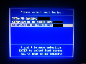 Please Select Boot Device-F8