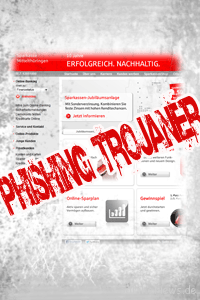 Sparkasse Online-Banking Vertrag gesperrt wegen Phishing Trojaner