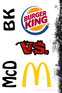Umfrage Burger King vs. McDonalds - Wo schmeckt's besser